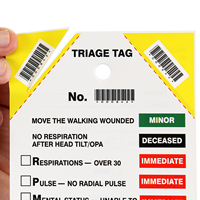 Emergency Medical Triage Tag