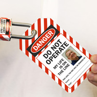 Warning Equipment Out of Service Tag