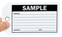 Vinyl Inspection Tag