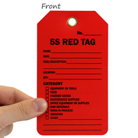 2-Sided Plastic Tag
