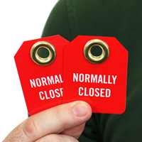 Normally Closed Tag With Grommet