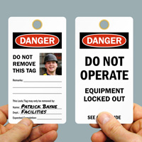 Safety lockout tags: Do Not Operate