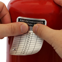 Fire Extinguisher Inspection Tag