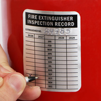 Fire Extinguisher Label