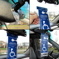 Mirror Tag Eco Holder With Soft Plastic