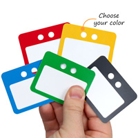 Color-coded cable markers