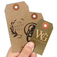 Custom Recycled Kraft Paper Tag