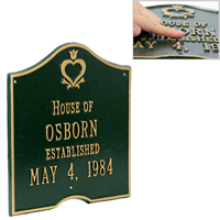 Pennsylvania Dutch Wedding Standard Wall Plaque