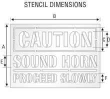 Stencil ST 0102