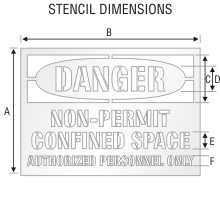 Stencil ST 0106