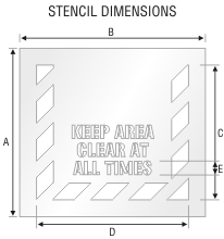 Stencil ST 0146