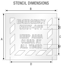 Stencil ST 0153