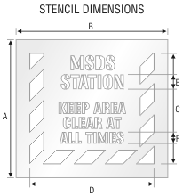 Stencil ST 0154