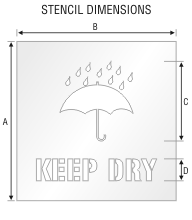 Stencil ST 0223