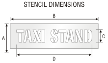 Stencil ST 0272