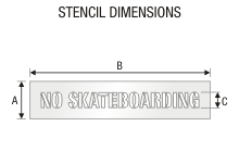 Stencil ST 0326