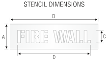 Stencil ST 0356