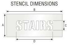 Stencil ST 0421