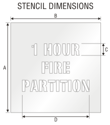 Stencil ST 0435