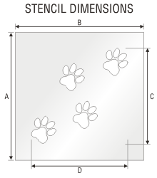 Stencil ST 0439