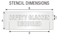 Stencil ST 0444