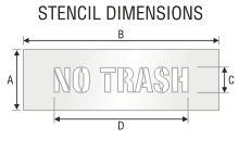Stencil ST 0459