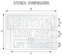 Stencil ST 0489