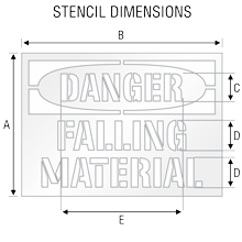 Stencil ST 0491