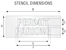 Stencil ST 2043