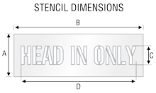 Stencil ST 2049