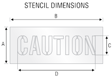 Stencil ST 2050