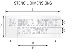 Stencil ST 2055