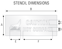 Stencil ST 2063