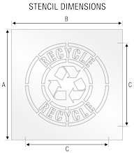 Stencil ST 2073