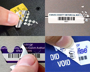 Tamper-Evident Asset Labels
