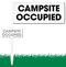 Campsite Occupied Easystake Clip On Sign